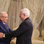 ظریف با رئیس جمهوری تونس دیدار کرد