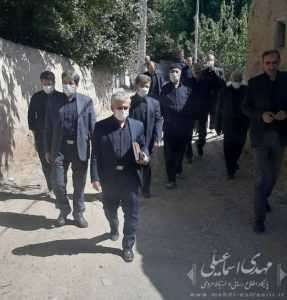 بازدید اسماعیلی نماینده مردم میانه از روستاهای بخش کاغذکنان