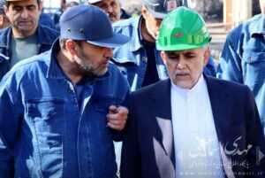 بازدید اسماعیلی نماینده مردم با حضور و دعوت از مدیرعامل شرکت ملی فولاد ایران از مجتمع فولاد میانه